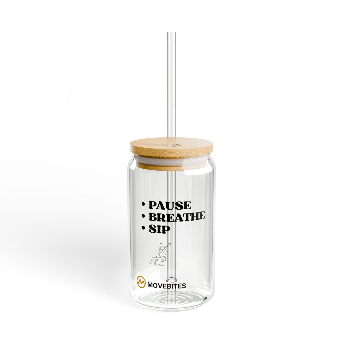 Pause · Breathe · Sip          16oz Straw Tumbler