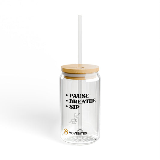 Pause · Breathe · Sip          16oz Straw Tumbler